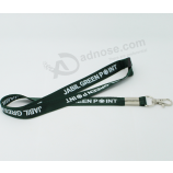 Custom fabric texitle polyester woven lanyards wholesale