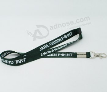 Custom fabric texitle polyester woven lanyards wholesale