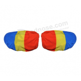High Quality Polyester Car Wing Mirror Cover Flags with high quality and any size
