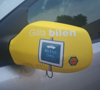 Promotional Advertising Fitted Car Side Mirror Cover For Sale with high quality and any size