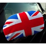 Barato atacado uk tampa da bandeira do espeEuho do carro impresso
