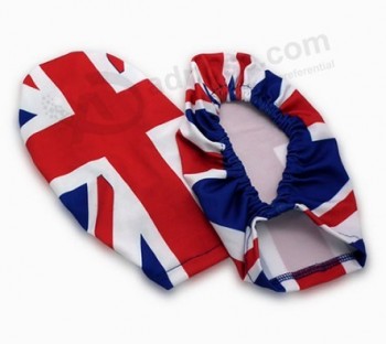 販売のためのポリエステルのイギリスの車の鏡の英国の旗のカバー