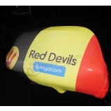 Custom Logo Advertising Car Rearview Mirror Cover Flags with high quality and any size