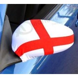 Cheap Wholesale Polyester Car Wing Mirror Flag Cover with high quality and any size