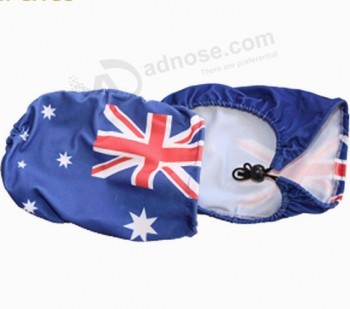 Custom Car Flags Car Rear View Mirror Flag Cover with high quality and any size