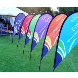 Incose Swooper Beach Banner Fahne mit ALuminium Fahnenmast