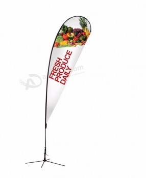 Economic and Reliable Factory Directly Supply Swooper Feather Flag with high quality and any size