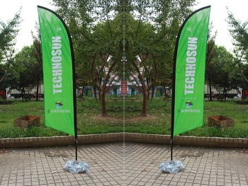 Digital printing Beach Flag Double Sided Printing with high quality and any size