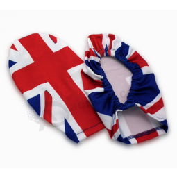 Polyester Auto Country Flag Car Side Mirror Flag Socks with high quality and any size