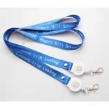 Fast delivery custom exhibition advertising retractable lanyards