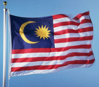High Quality Custom National Country Flag Banner Printing with any size