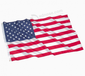 Precio de fábrica bandera nacional de poliéster país banderas americanas