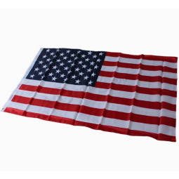 Usine directement vente polyester États-Unis drapeau usa drapeau