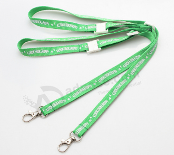 Öko-FreundLiches bedrucktes NyLon-AusweishaLter-Lanyard