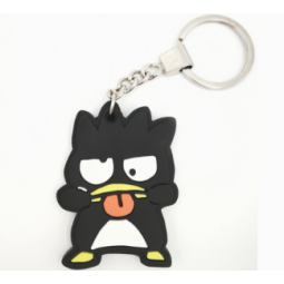 High quality promotional gift custom shape pvc keychain