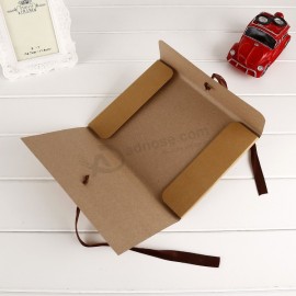 Customizable bronzing western style kraft envelope