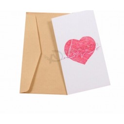 Aangepaste uitnodigingsenveLop, handgemaakte ontwerper kraftpapier enveLop met a3 a4 a5 b4 b5 b6 c3 c4 c5 c6