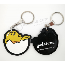 Promotional Gifts Rubber Keychain PVC Keychain Wholesale with high quality and any size