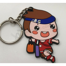 Children Rubber Cartoon Toys Keychain For Promotional with high quality and any size