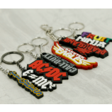 Euogotipo personaEuizado moda borracha pvc chave tags com baixo moq