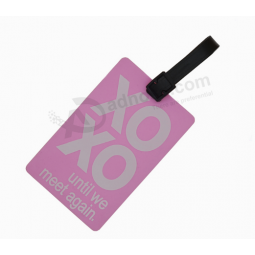 Factory Custom Design Rubber Luggage Tags For Sale