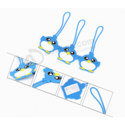 様々なデザインのカスタムラバーシリコーン荷物タグサプライヤー