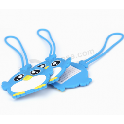 Fashion cartoon rubber reisbagage tag voor reizen