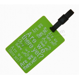 Fashion Custom 3D Soft Silicone Luggage Name Tag