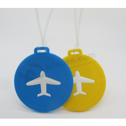 MeiLLeures cartes nominatives d'embarquement de caoutchouc de siLicone de quaLité pour L'avion
