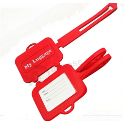 PromotioneLe rubber pvc bagageLabeL reizen naampLaatje