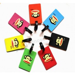 Gevormde zachte pvc bagageLabeLLabeL voor souvenirs