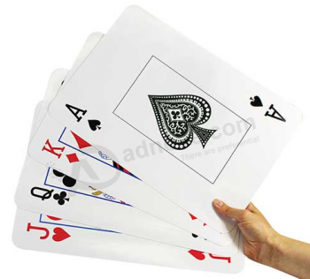 Atacado logotipo pErsonalizado cartão dE jogo dE papEl para o prEsEntE