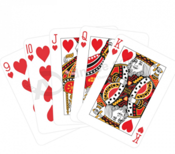 Factory Wholesale Custom Poker Game Cards Printing