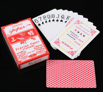 人気のあるゲームカードカスタムポーカーカードの印刷