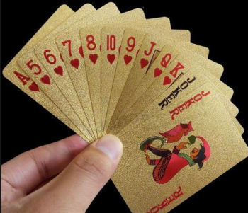 Custom Logo Paper Casino Playing Cards Manufacturers