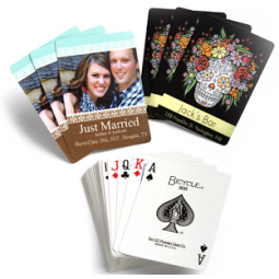 카드 놀이 도매 맞춤 포커 카드 인쇄 영국