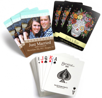 카드 놀이 도매 맞춤 포커 카드 인쇄 영국