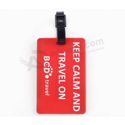 Atacado macio matErial dE siliconE EtiquEtas dE bagagEm pErsonalizadas