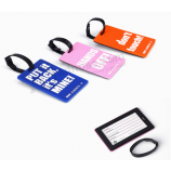 Fashion Travelling Airplane Silicone Luggage Tag For Sale