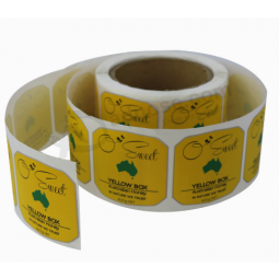 Custom Logo Vinyl Sticker Custom Honey Bottle Labels