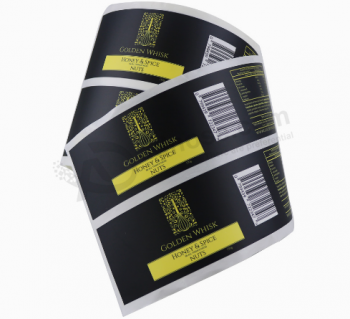 Custom Waterproof Vinyl Honey Labels For Food Packaging