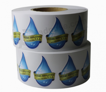 Factory Custom Label Printing Waterproof Adhesive Stickers