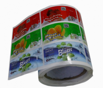 Spice Jar Labels Round Adhesive Labels Roll For Bottles