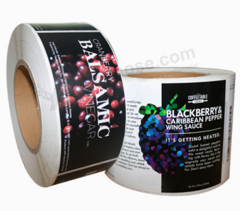 Full Color Packaging Labels Sticker Roll Printing