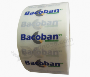Packaging Logo Printing Clear Sticker Label Custom