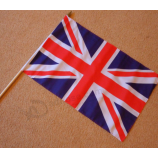 Land-Handflagge des Digitaldruckes Großbritannien mit niedrigem moq