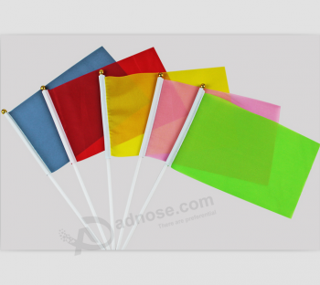Top Quality Sport Game Hand Held Shaking Flags Custom