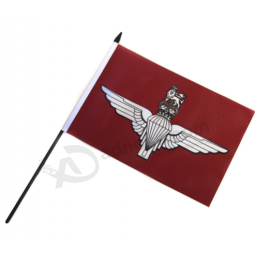 600D Polyester Custom Hand Waving Flags Wholesale with high quality and any size