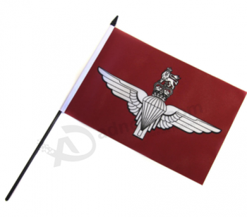 600D Polyester Custom Hand Waving Flags Wholesale with high quality and any size
