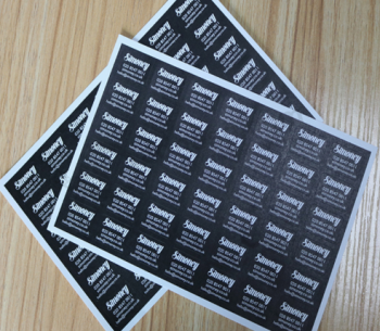 Adhesive Custom Private Kiss Cut Sticker Sheet Printing